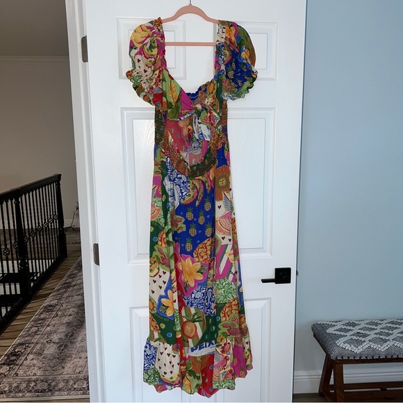 FARM RIO PATCHWORK DRESS - Picture 6 of 8